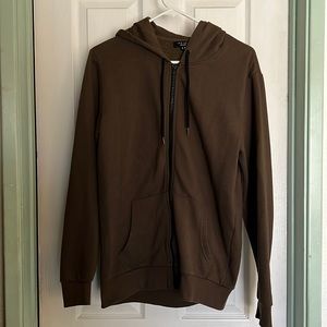 Unisex zip up hoodie